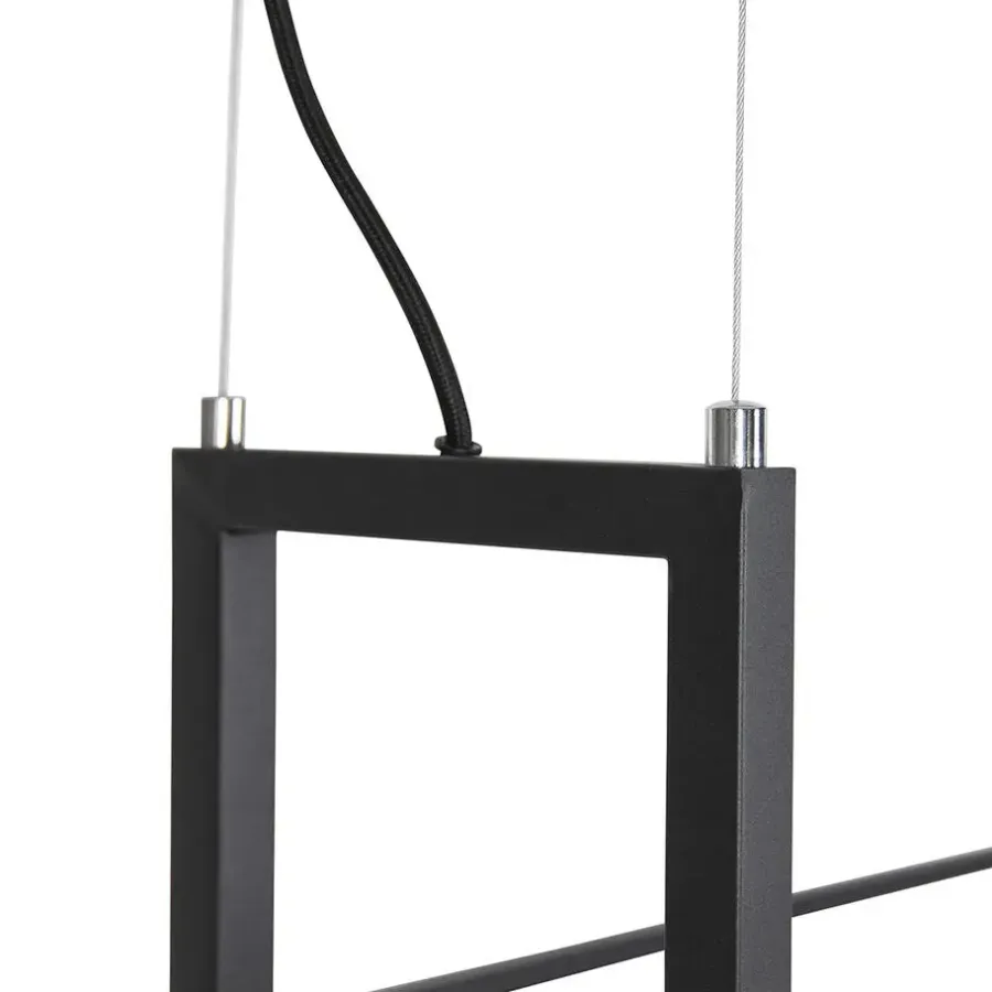 Hanglampen-QAZQA hanglampen cage rack zwart e27