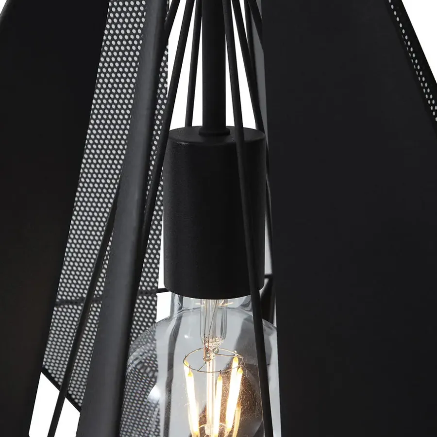 Hanglampen-QAZQA hanglampen carcass zwart e27