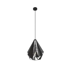 Hanglampen-QAZQA hanglampen carcass zwart e27