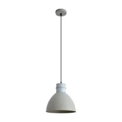 QAZQA hanglampen dory grijs e27