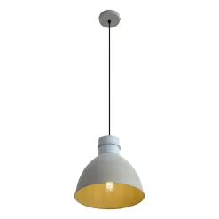QAZQA hanglampen dory grijs e27