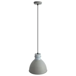 QAZQA hanglampen dory grijs e27