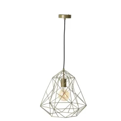 Hanglampen-QAZQA hanglampen framework goudkleurig e27