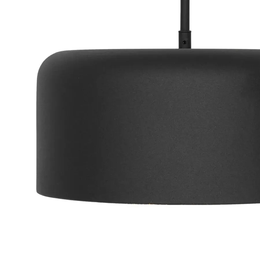 QAZQA hanglampen jinte zwart e27