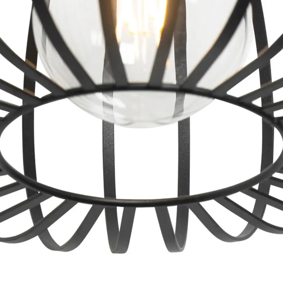 Hanglampen-QAZQA hanglampen johanna zwart e27