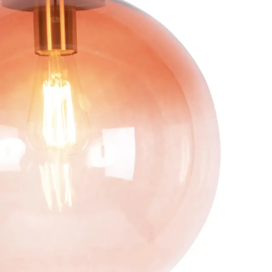 Hanglampen-QAZQA hanglampen pallon roze e27
