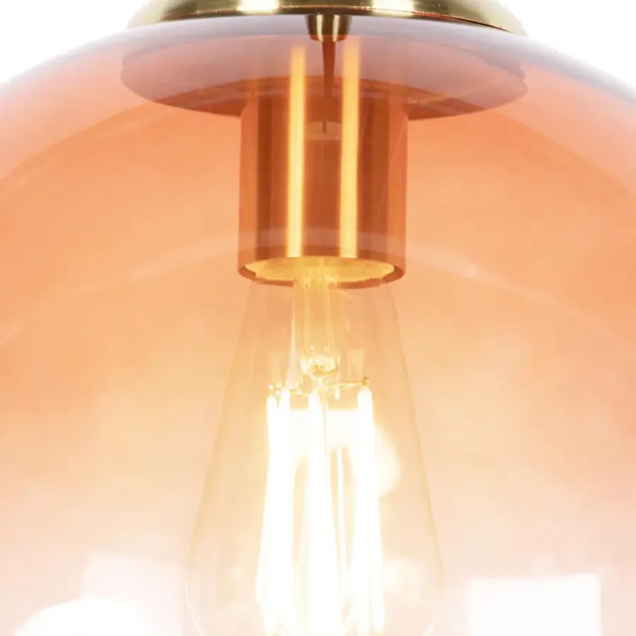 Hanglampen-QAZQA hanglampen pallon roze e27