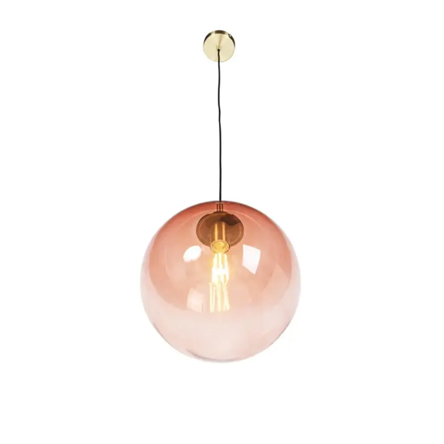 Hanglampen-QAZQA hanglampen pallon roze e27