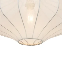 Hanglampen-QAZQA hanglampen plu wit e27