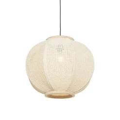 QAZQA hanglampen rob wit e27