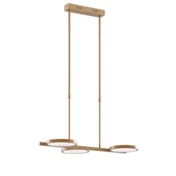 Hanglampen-QAZQA hanglampen vive goudkleurig geïntegreerde led