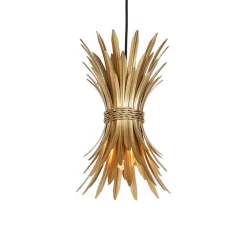Hanglampen-QAZQA hanglampen wesley goudkleurig e27
