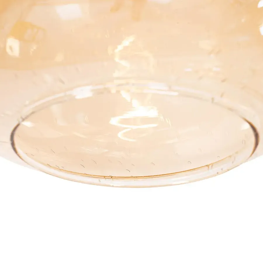 QAZQA hanglampen zuzanna oranje e27