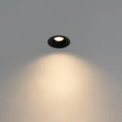 QAZQA inbouwspots gijs zwart gu10