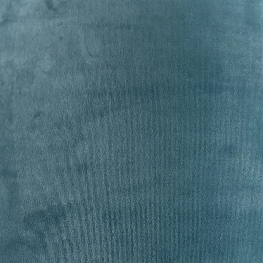 QAZQA lampenkappen cilinder velours blauw