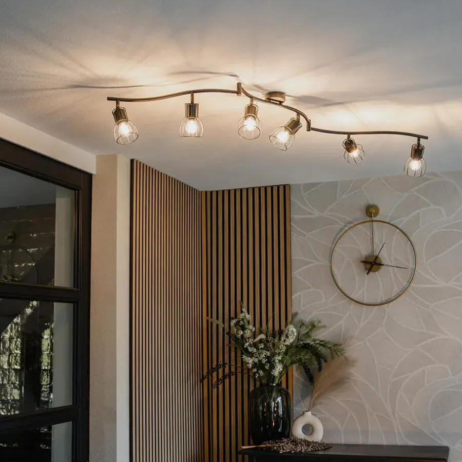 Plafondlampen-QAZQA opbouwspots botu zwart e14