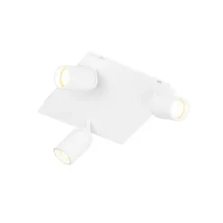 Spots-QAZQA opbouwspots ducha wit gu10