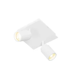 Spots-QAZQA opbouwspots ducha wit gu10