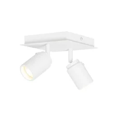 Spots-QAZQA opbouwspots ducha wit gu10