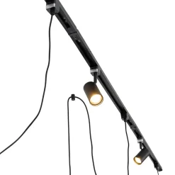 Spots-QAZQA opbouwspots iconic cavalux jeana zwart e27