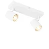 Plafondlampen-QAZQA opbouwspots jeana wit gu10