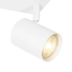 Plafondlampen-QAZQA opbouwspots jeana wit gu10