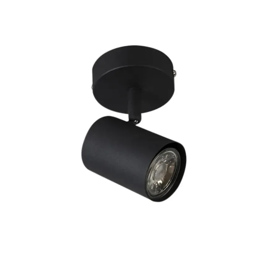Plafondlampen-QAZQA opbouwspots jeana zwart gu10