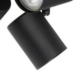 Spots-QAZQA opbouwspots jeana zwart gu10