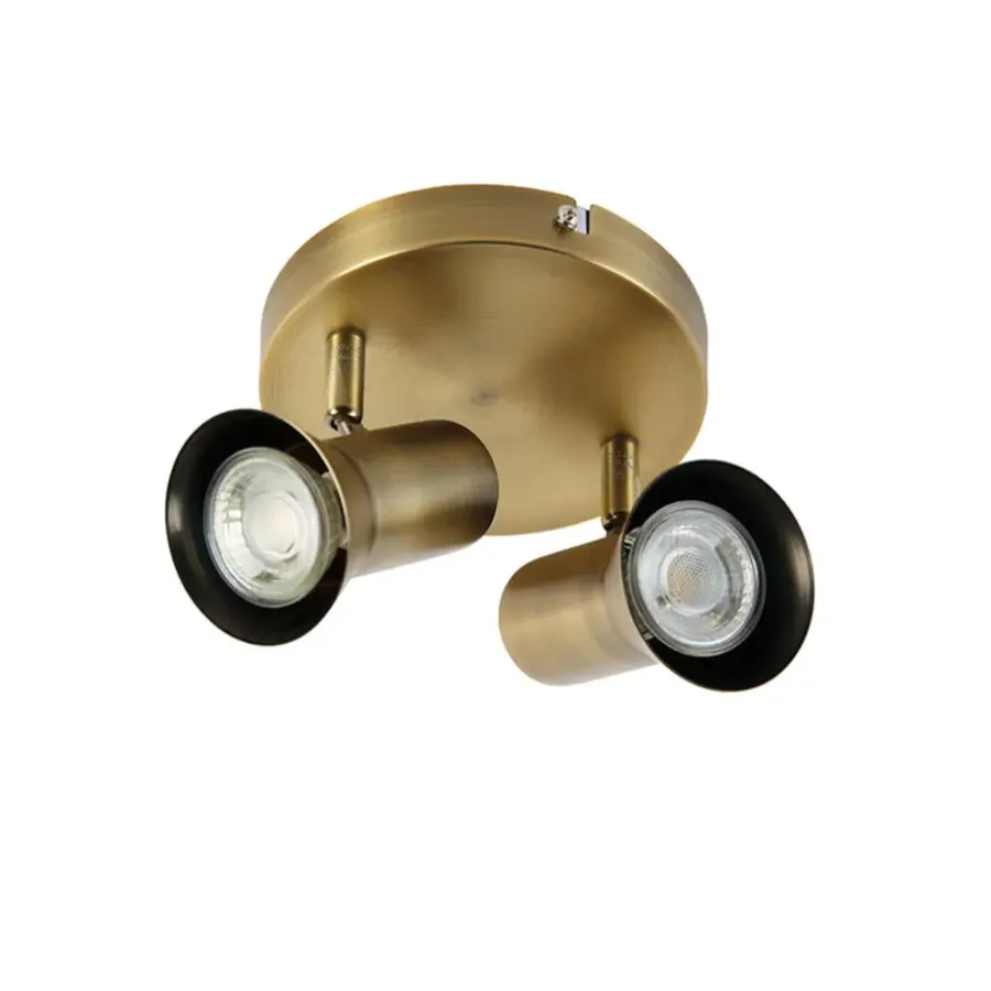 Plafondlampen-QAZQA opbouwspots karin bruin gu10