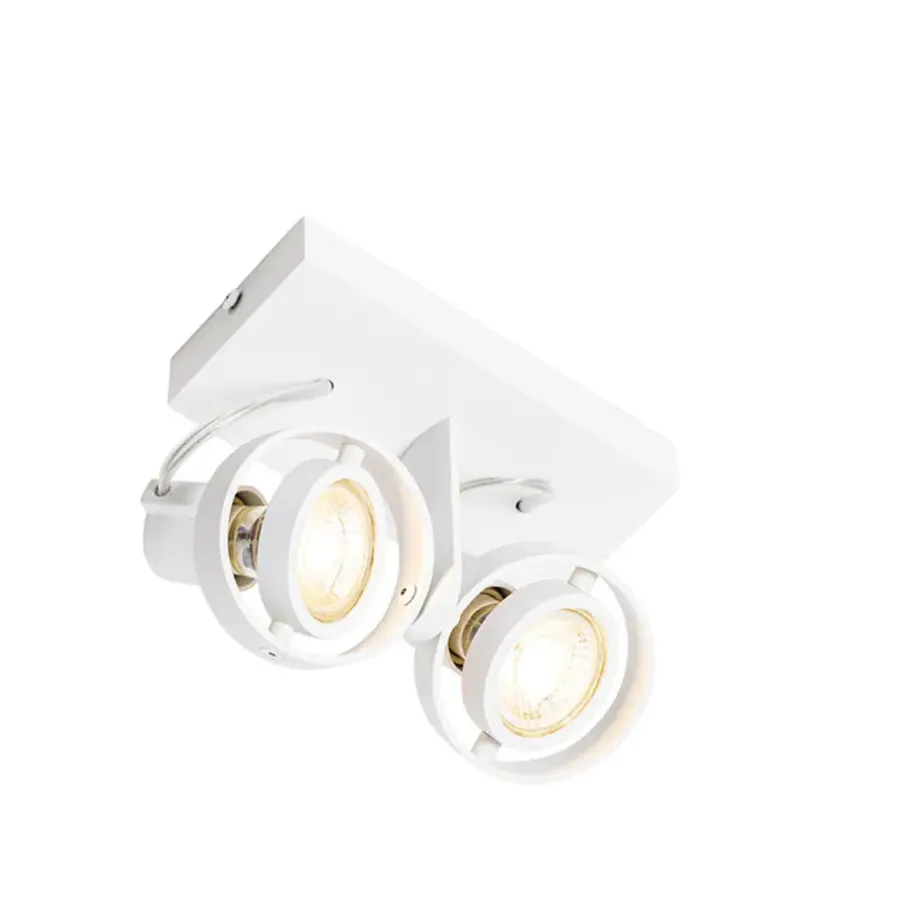Spots-QAZQA opbouwspots master wit gu10