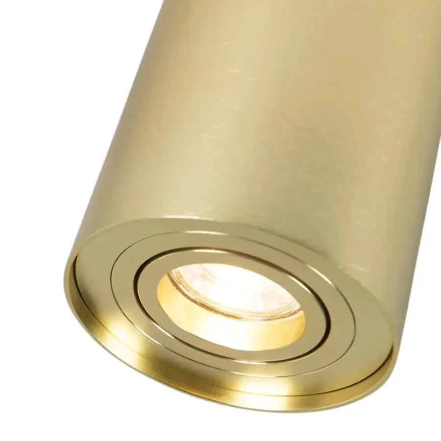 QAZQA opbouwspots rondoo up goudkleurig gu10