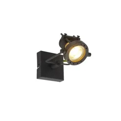 Plafondlampen-QAZQA opbouwspots suplux zwart gu10