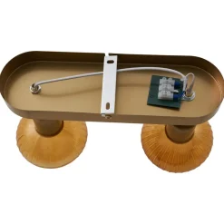 Spots-QAZQA opbouwspots teddy goudkleurig e14