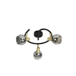 QAZQA opbouwspots vidro goudkleurig e14