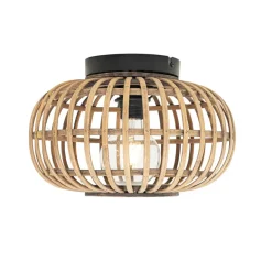 Plafondlampen-QAZQA plafondlampen amira crème e27