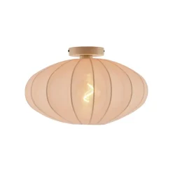 Plafondlampen-QAZQA plafondlampen bida beige e27
