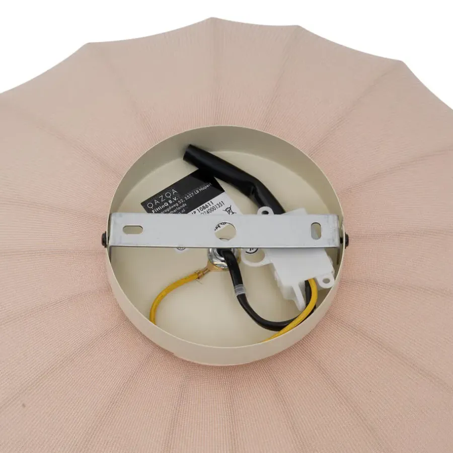 Plafondlampen-QAZQA plafondlampen bida beige e27
