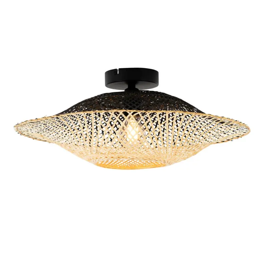 Buitenverlichting-QAZQA plafondlampen buiten rina crème e27