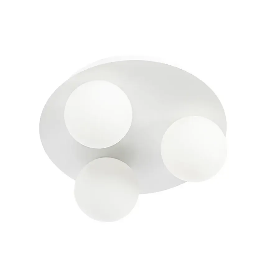 Buitenverlichting-QAZQA plafondlampen buiten cederic wit g9