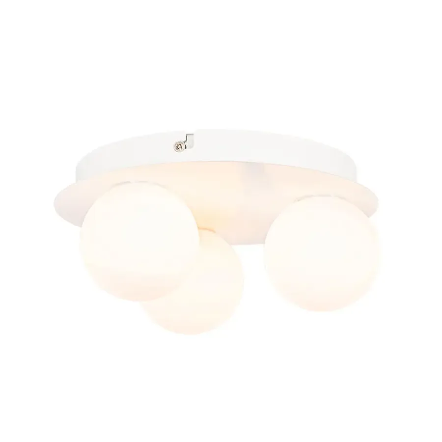 Buitenverlichting-QAZQA plafondlampen buiten cederic wit g9