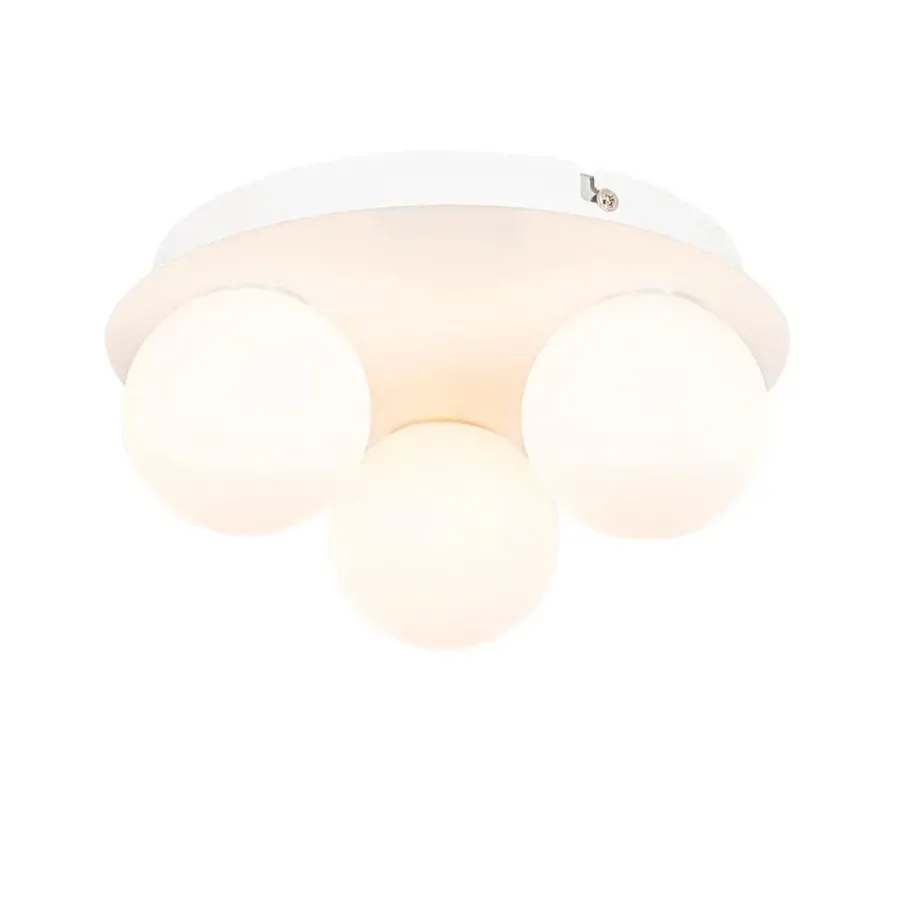 Buitenverlichting-QAZQA plafondlampen buiten cederic wit g9