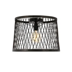 Buitenverlichting-QAZQA plafondlampen buiten calamus zwart e27