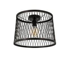Buitenverlichting-QAZQA plafondlampen buiten calamus zwart e27