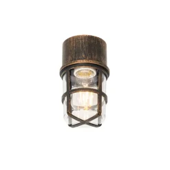 Plafondlampen-QAZQA plafondlampen buiten kiki goudkleurig e27