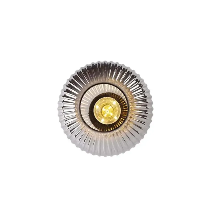 QAZQA plafondlampen karel zwart e27