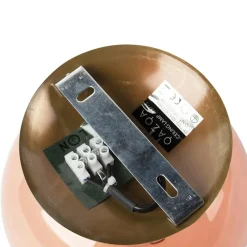 Plafondlampen-QAZQA plafondlampen pallon roze e27