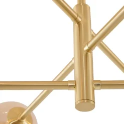 Plafondlampen-QAZQA plafondlampen ryan goudkleurig g9