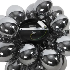 Plafondlampen-QAZQA plafondlampen uvas zwart g9