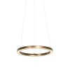 QAZQA Professional hanglampen girello bruin geïntegreerde led