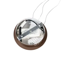QAZQA Professional hanglampen girello bruin geïntegreerde led